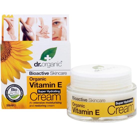 Dr. Organic Bioactive Skin Care Organic Vitamin E Super Hydrating Cream 50ml