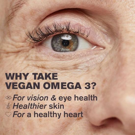 Dr Vegan Omega 3 300mg DHA 150mg EPA Softgels 60 Softgels