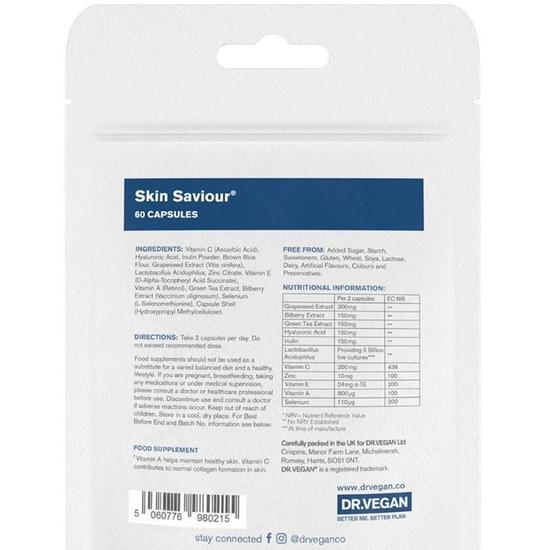 Dr Vegan Skin Saviour Capsules 60 Capsules
