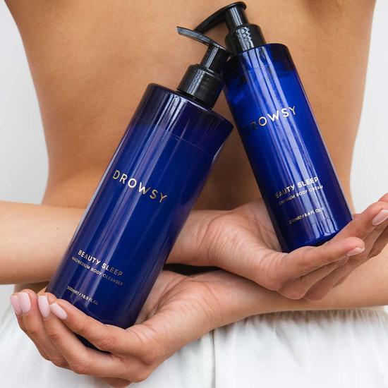 Drowsy Beauty Sleep Ritual 500ml Cleanser & 250ml Body Cream