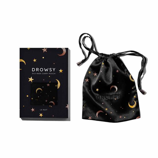 Drowsy La Nuit Silk Carry Pouch