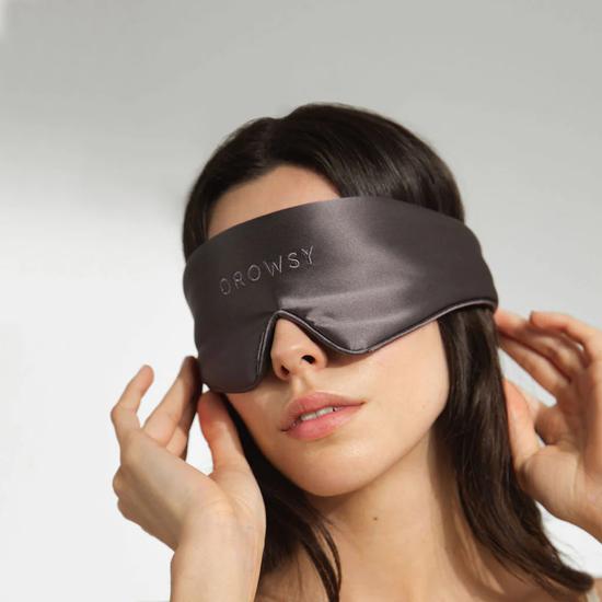 Drowsy Moonlight Shadow Featherweight Silk Sleep Mask