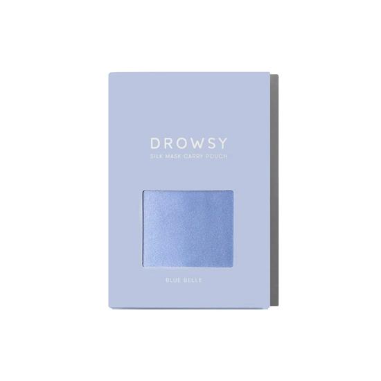 Drowsy Sleep Co Blue Belle Silk Carry Pouch