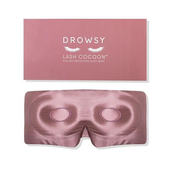 Drowsy Sleep Co Damask Rose Eyelash Protecting Mask