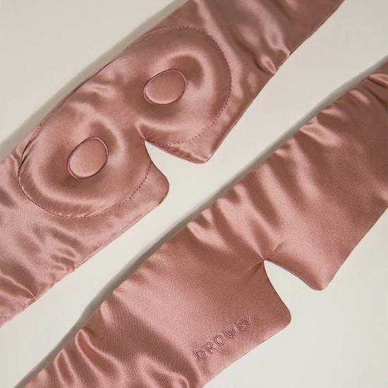 Drowsy Sleep Co Damask Rose Eyelash Protecting Mask