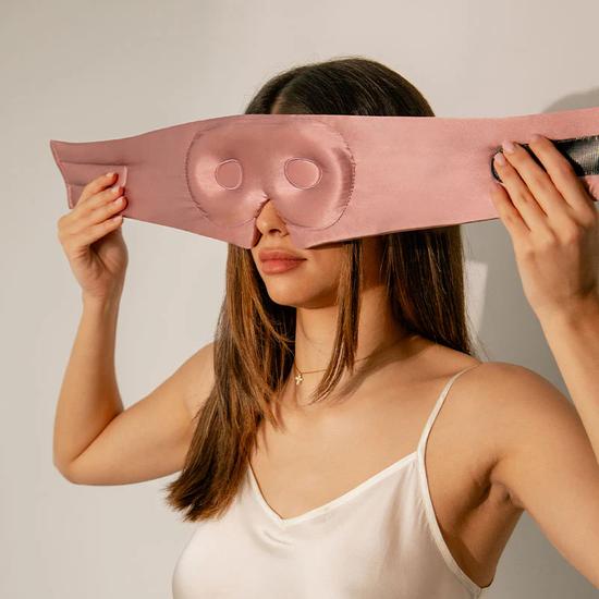 Drowsy Sleep Co Damask Rose Eyelash Protecting Mask