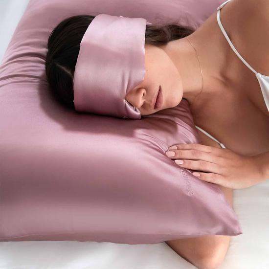 Drowsy Sleep Co Damask Rose Silk Pillowcase 1 unit