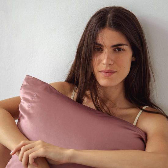 Drowsy Sleep Co Damask Rose Silk Pillowcase 1 unit