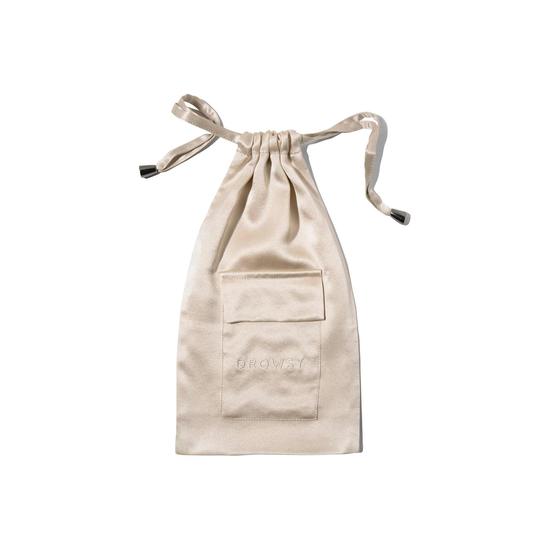 Drowsy Sleep Co Dusty Gold Silk Carry Pouch