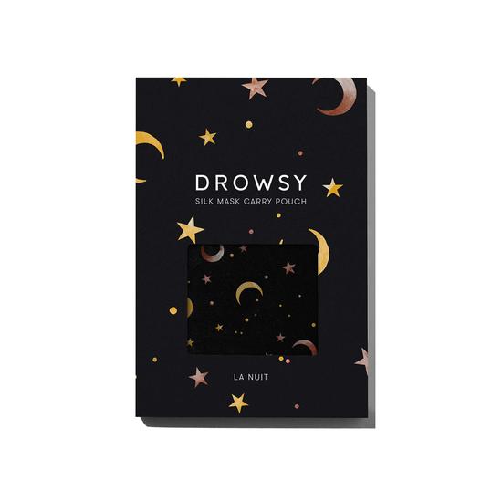 Drowsy Sleep Co La Nuit Silk Carry Pouch