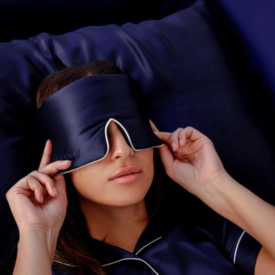 Drowsy Sleep Co Midnight Blue Silk Pillowcase 1 unit