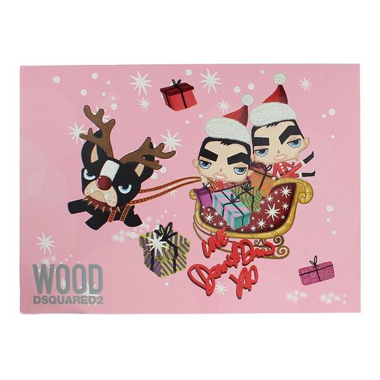 Dsquared2 Wood Eau De Toilette Gift Set 3 Piece