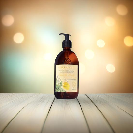 Durance Lemon & Mint Liquid Marseille Soap 500ml
