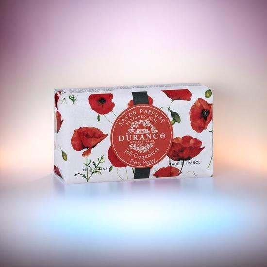 Durance Pretty Poppy Perfumed Soap 125g