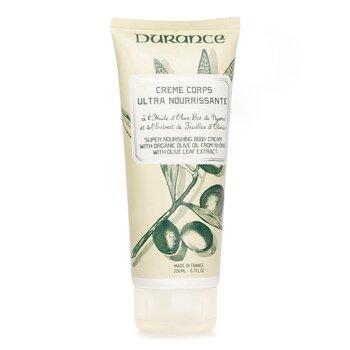 Durance Super Nourishing Body Cream With Olive Leaf Extract 200ml