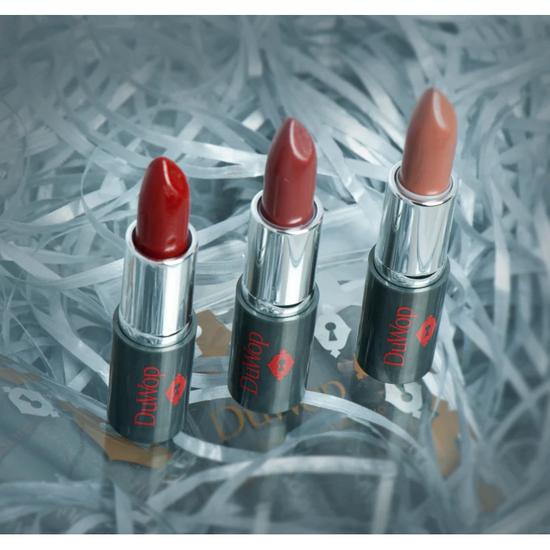 DuWop Private Lipstick Trios Best of Reds - Red, Cherry and Cherry Noir