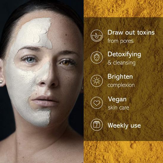 Earth Kiss Super Naturals Detoxifying Kombucha & Turmeric Clay Mask 10g