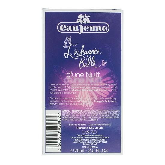 Eau Jeune L'Echappee Belle D'une Nuit Eau De Toilette 75ml
