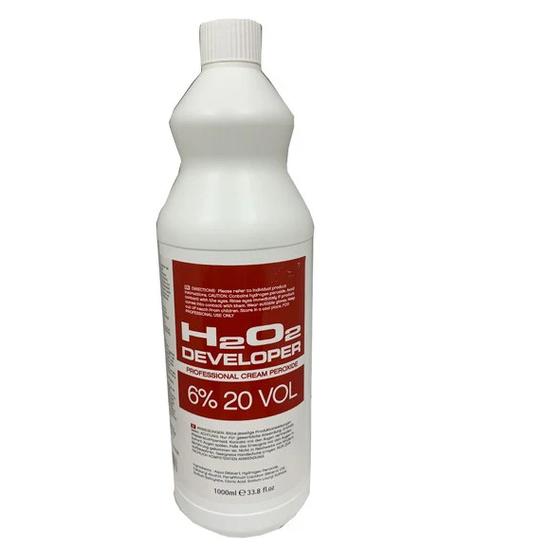Ebe H2o2 Developer Professional Cream Peroxide 1000ml / 12% 40 VOL