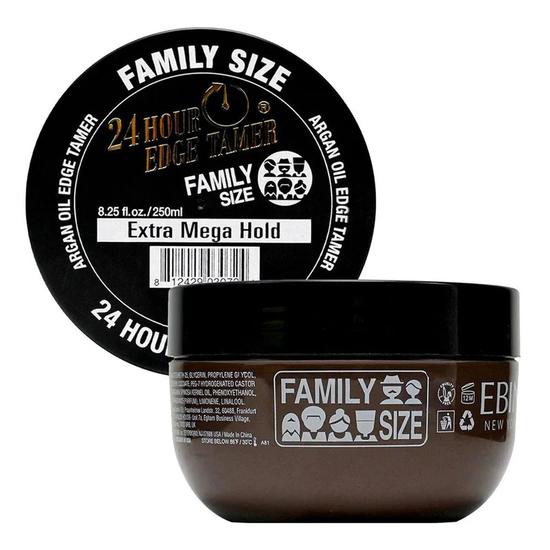 Ebin New York 24 Hour Argan Oil Extra Mega Hold Edge Tamer 80ml