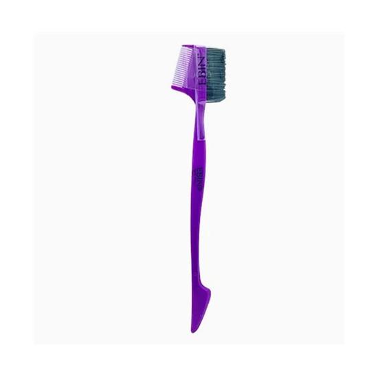 Ebin New York 24 Hour Edge Tamer 3 In 1 Extreme Hard Brush Comb 1 pc / Assorted