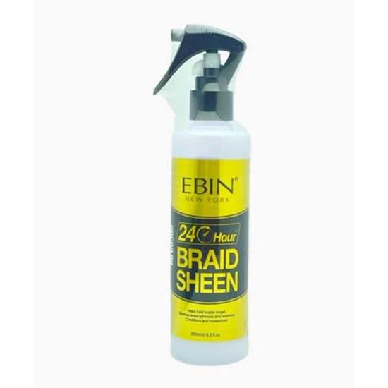 Ebin New York Argan Oil From Morocco 24 Hour Braid Sheen Spray 250ml