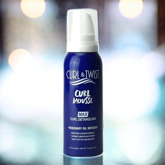 Ebin New York Curl & Twist Max Curl Detangling Curl Mousse 80ml