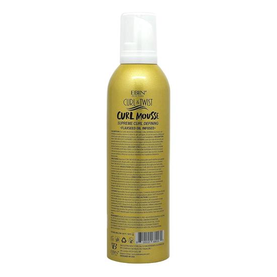 Ebin New York Curl & Twist Supreme Curl Defining Curl Mousse 80ml