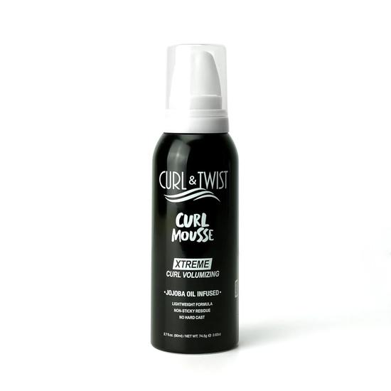 Ebin New York Curl & Twist Xtreme Curl Volumising Curl Mousse 80ml