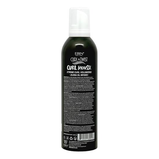 Ebin New York Curl & Twist Xtreme Curl Volumising Curl Mousse 80ml