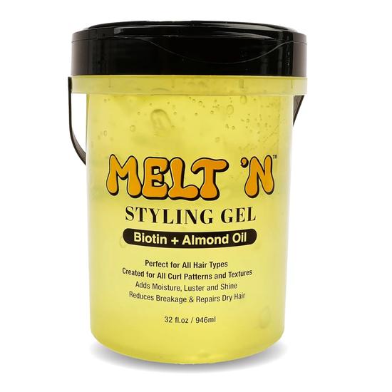 Ebin New York Melt N Biotin Almond Oil Styling Gel 480ml