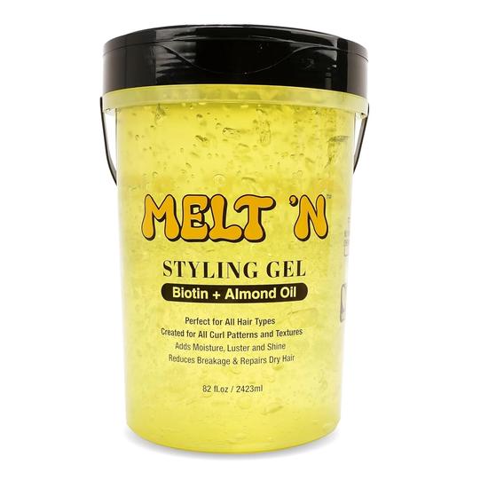Ebin New York Melt N Biotin Almond Oil Styling Gel 480ml