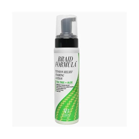 Ebin New York NewYork Braid Formula Tension Relief Foaming Lotion W Tea Tree & Aloe 250ml