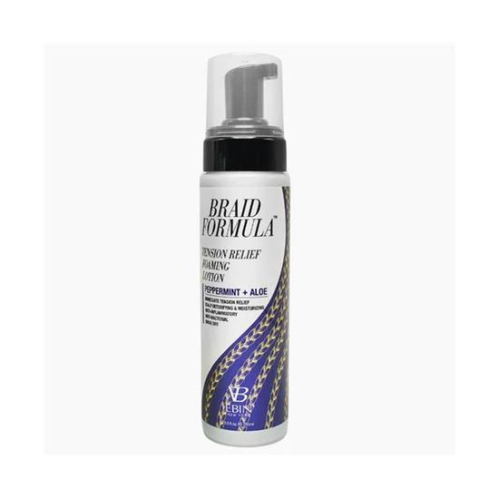 Ebin New York NewYork Braid Formula Tension Relief Foaming Lotion Peppermint & Aloe 250ml
