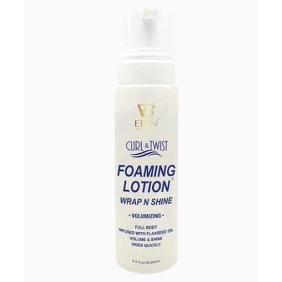 Ebin New York NewYork Curl & Twist Foaming Lotion Wrap & Shine Volumising 250ml