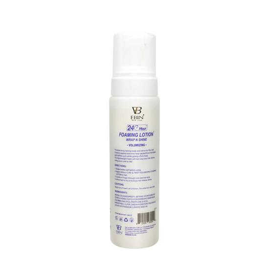 Ebin New York NewYork Curl & Twist Foaming Lotion Wrap & Shine Volumising 250ml