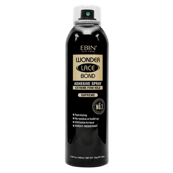 Ebin New York Wonder Lace Bond Adhesive Spray Extreme Firm Hold Supreme 80ml