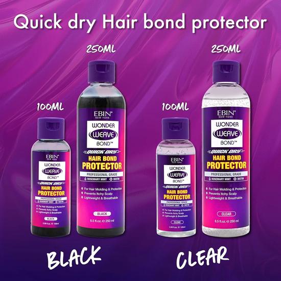 Ebin New York Wonder Weave Bond Hair Bond Protector Clear 250ml