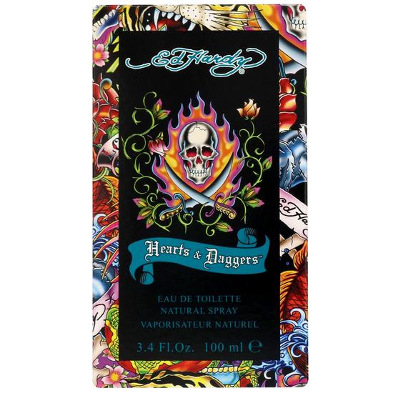 Ed Hardy Hearts & Daggers For Men Eau De Toilette 100ml