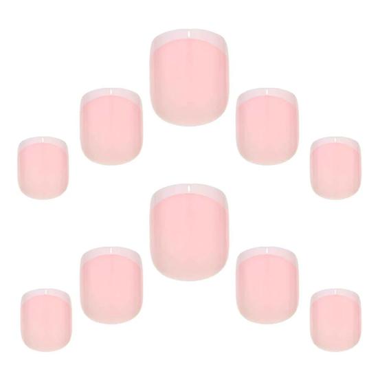 Elegant Touch French 154 Petite Squoval Nails
