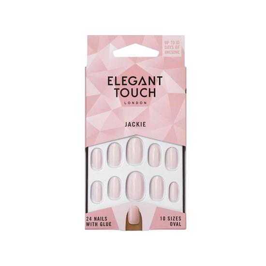 Elegant Touch Jackie Nail With Glue 24 Nails