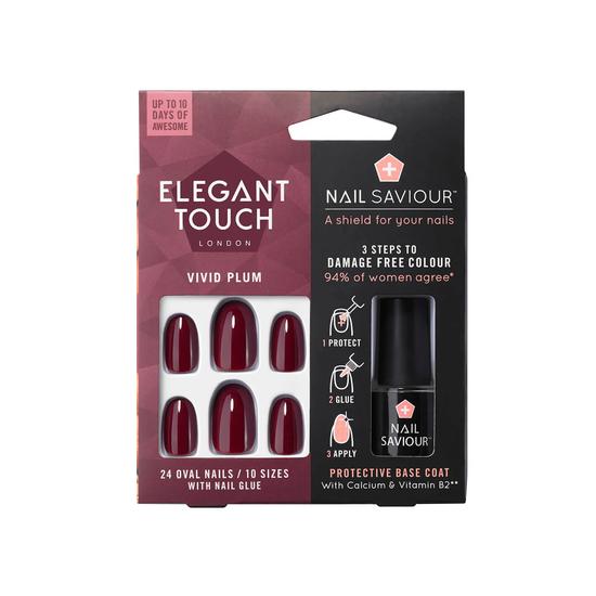 Elegant Touch Saviour Nails Neon Magenta