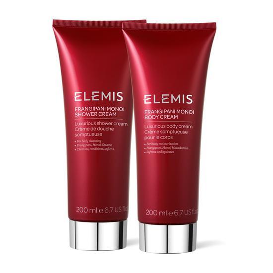 ELEMIS Frangipani The Story Of Frangipani Monoi Gift Set Frangipani Monoi Body Cream + Frangipani Monoi Shower Cream