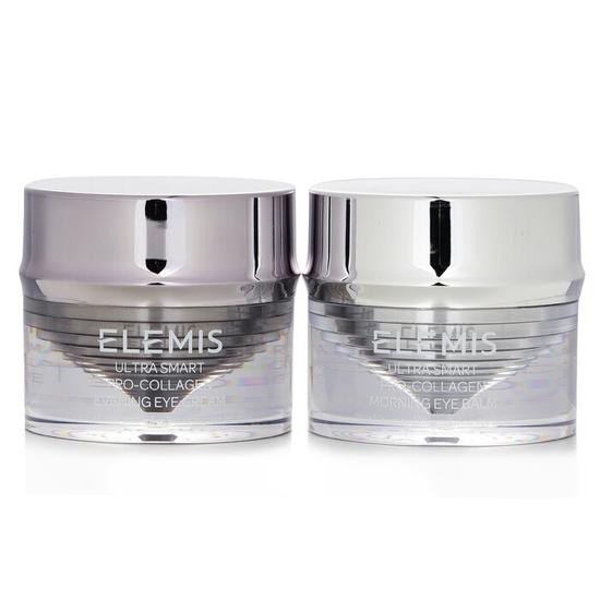 ELEMIS Ultra Smart Pro-Collagen Day & Night Eye Treatment Duo 1x Morning Eye Balm, 1x Evening Eye Cream, 1x Eye Tool 2x10ml