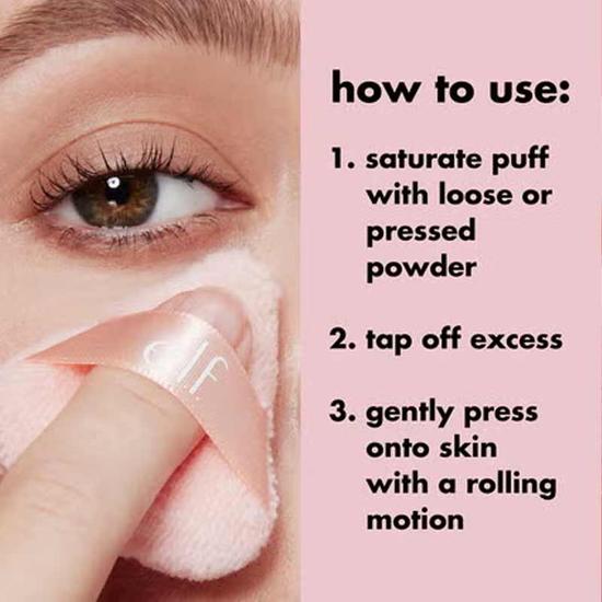 e.l.f. Halo Glow Pinkie Powder Puffs