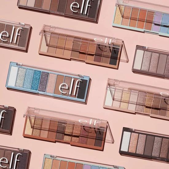 e.l.f. Perfect 10 Eyeshadow Palette Nude Mood