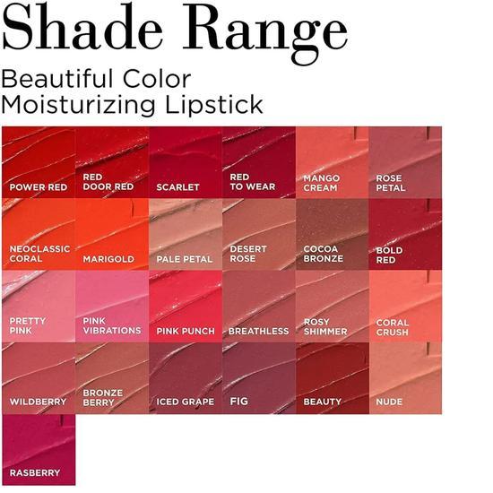 Elizabeth Arden Beautiful Colour Moisturising Lipstick 01 Power Red