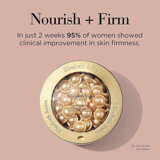 Elizabeth Arden Ceramide Gift Set 60 Capsules Advanced Ceramide Serum + 7 Capsules Advanced Ceramide Eye Serum + 50ml Ceramide Purifying Cream Cleanser + 5ml Superstar Booster