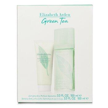 Elizabeth Arden Green Tea Eau Parfumee Spray + Refreshing Body Lotion 2 x 100ml