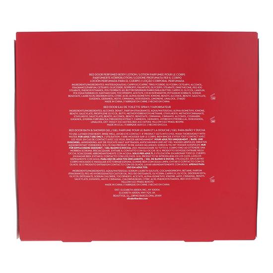 Elizabeth Arden Red Door Eau De Toilette 100ml, Body Lotion 100ml + Shower Gel 100ml Gift Set For Her 100ml